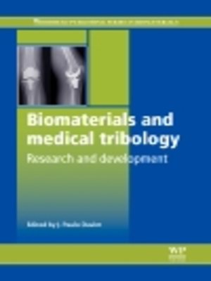 cover image of Biomaterials and Medical Tribology
